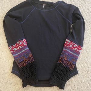 Free People thermal shirt